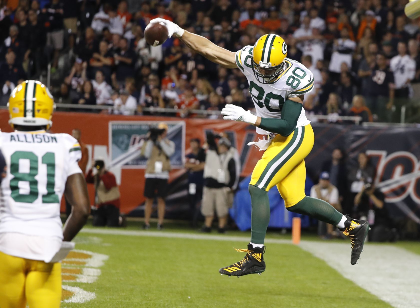 Packers 10, Bears 3